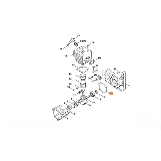 STIHL  Uszczelka 4203 029 0500